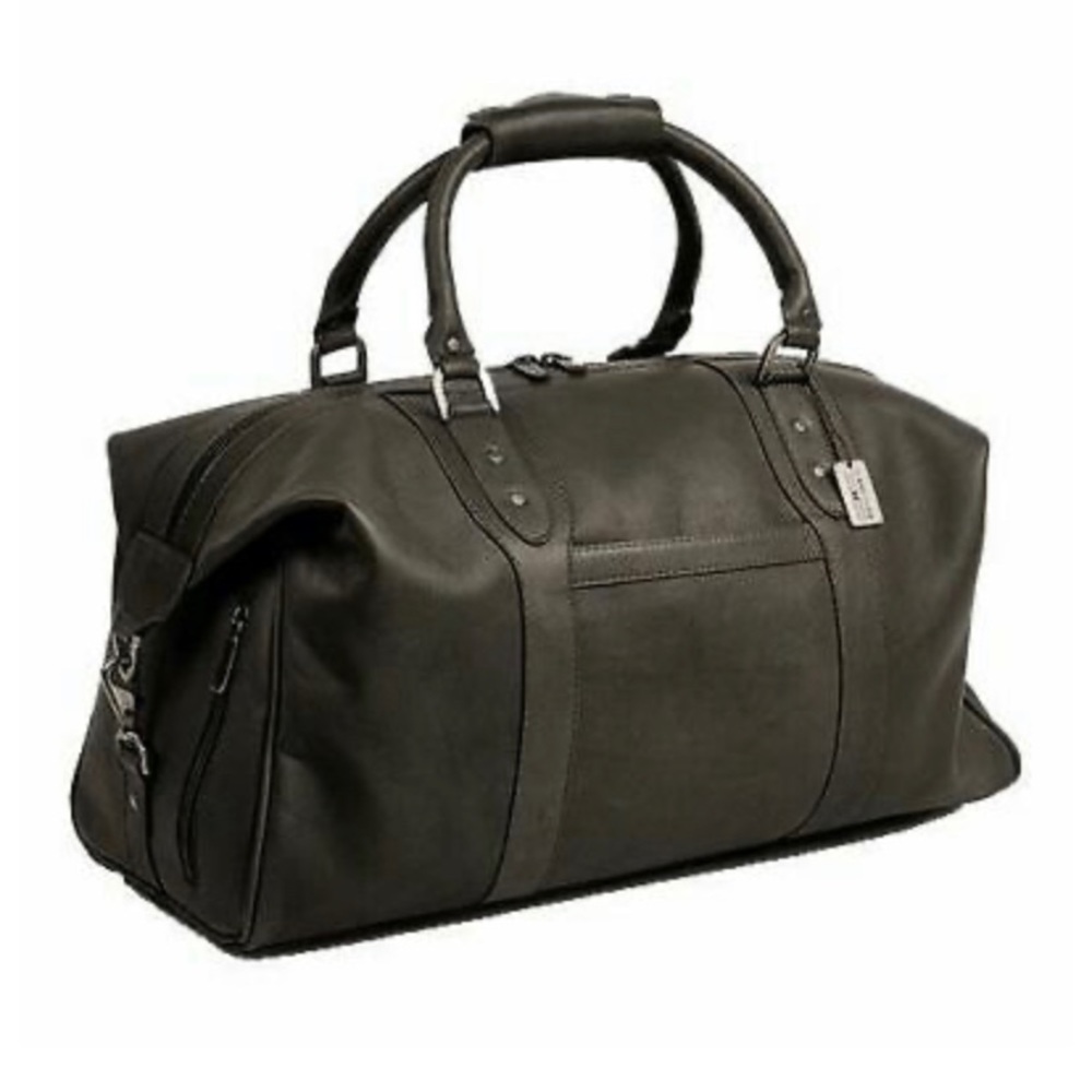 Claire Chase Normandy Duffel Black Travel Bag NWT